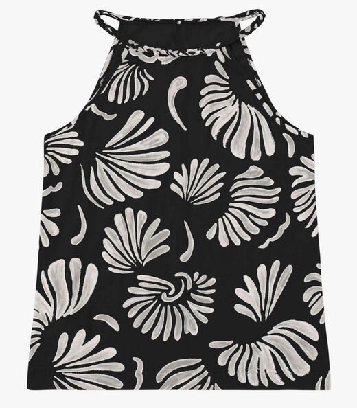 Image_Blusa Feminina Com Alça Meia Malha Rovitex Preto