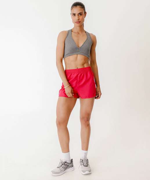 Image_Shorts Feminino Fitness Faixas Marisa