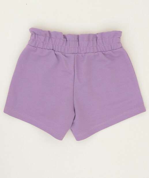 Short Infantil Moletinho Clochard Marisa Tam 4 a 10