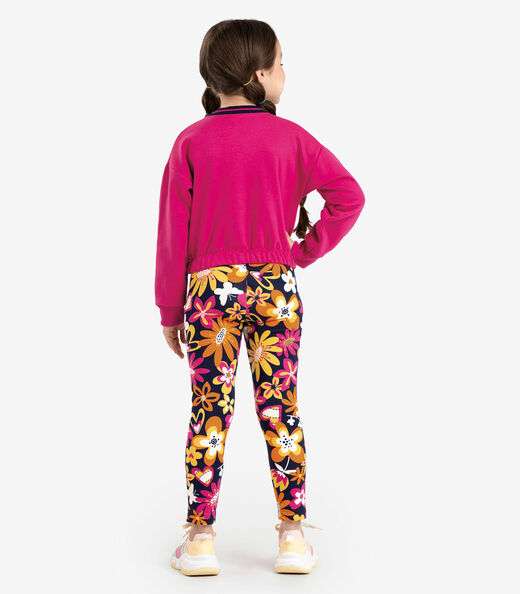 Legging Infantil Estampada Rovi Kids Azul