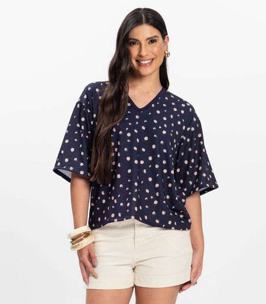 Image_Blusa Feminina Devote V Infinita Cor Azul
