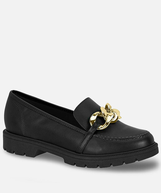 Mocassim Loafer Feminino Tratorado Corrente Beira Rio