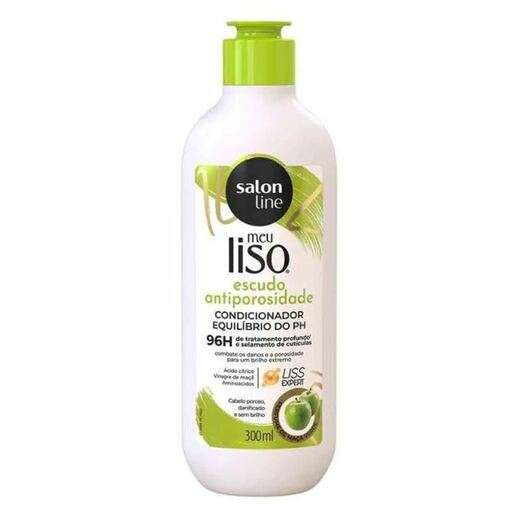 Shampoo Salon Line Meu Liso 300ml Escudo Antiporosidade