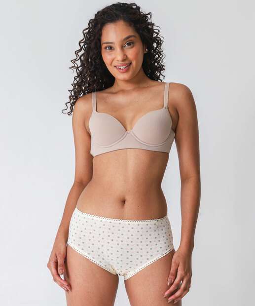 Kit 2 Calcinhas Alta Marisa Azul