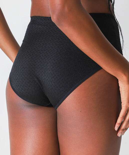 Calcinha Cintura Alta Clássica Bibelô DeMillus