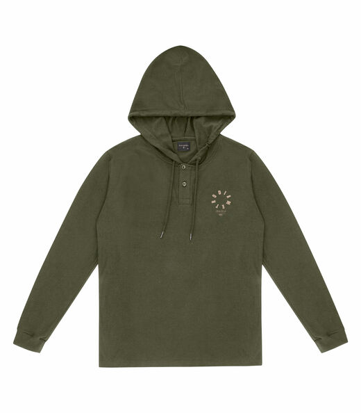 Image_Camiseta Masculina Manga Longa Com Capuz Diametro Verde