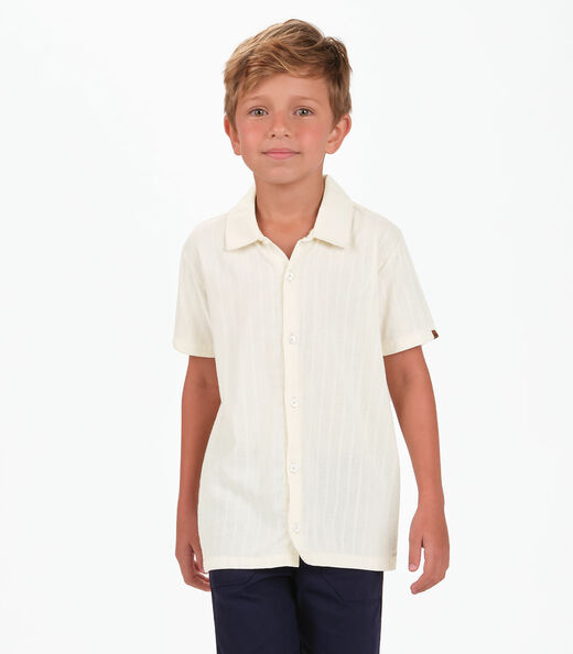Image_Camisa Tecido Listras Masculina Trick Nick Bege