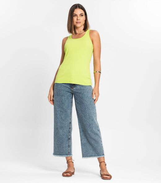 Regata Feminina Em Ribana Rovitex Verde