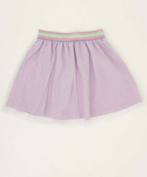 Conjunto Infantil Flores Tule Marisa Tam 4 a 10