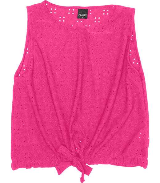 Blusa Feminina Curta Rovitex Teen Rosa
