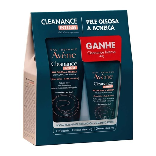 Image_Kit Avène Cleanance Gel De Limpeza Intense 150g e 40g