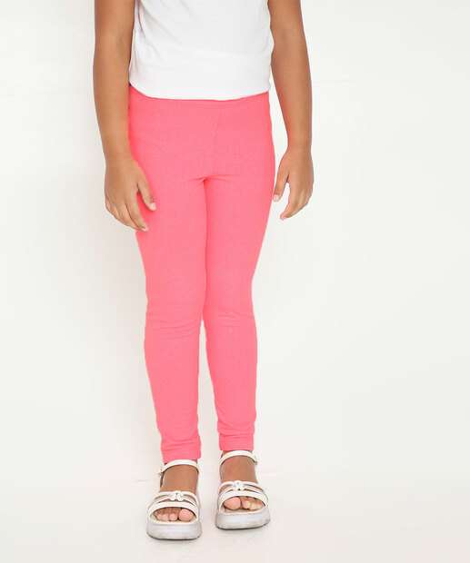 Calça Infantil Legging Básica Marisa Tam 4 a 10