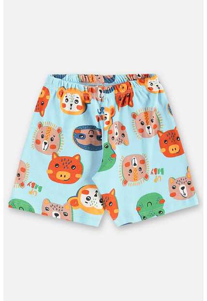 Pijama Infantil Masculino em Suedine Up Baby