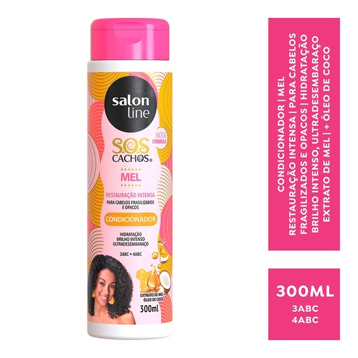 Condicionador Salon Line Sos Mel Cacho Intenso 300ml