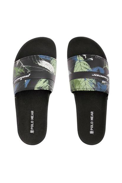 Chinelo Slide Masculino Polo Wear Preto