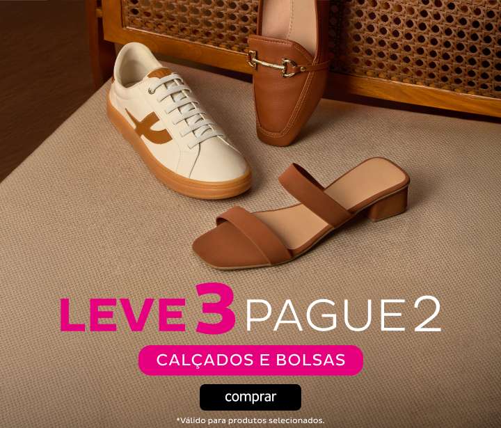 Leve 3 Pague 2 Calçados Leve 3 Pague 2 Calçados