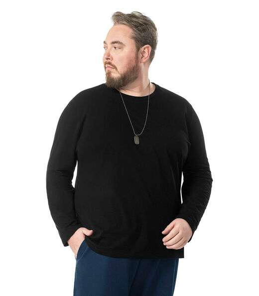 Image_Camiseta Manga Longa Meia Malha Diametro Preto