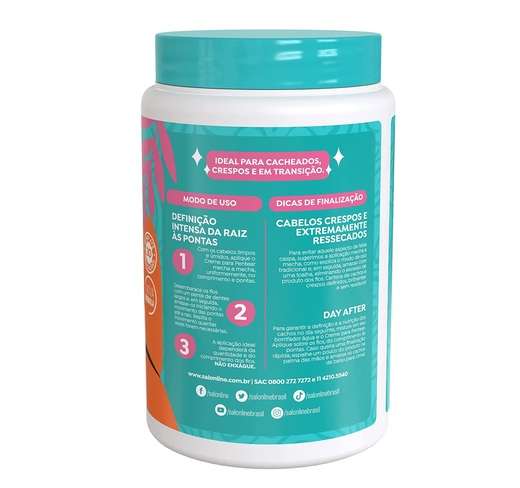 Creme Para Pentear Salon Line Definicao Máxima 1Kg