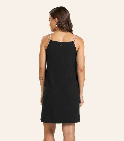 Vestido Feminino Curto Endless Preto