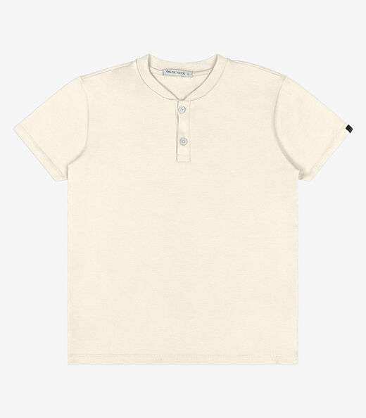 Polo Infantil Trick Nick Bege