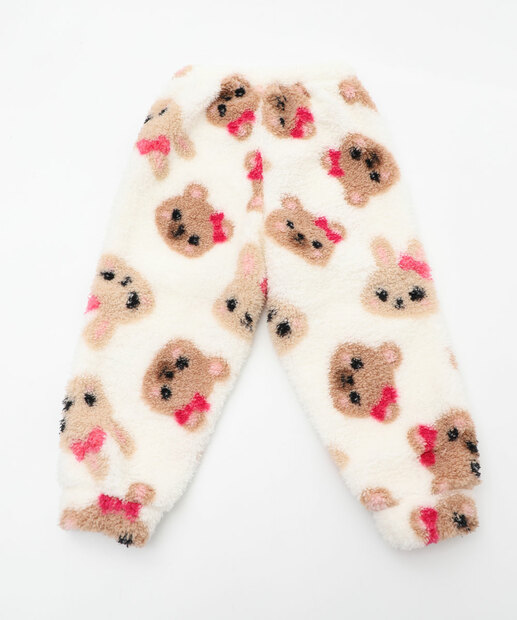 Calça Infantil Shepa Ursinhos Marisa Tam 1 a 3 Bege