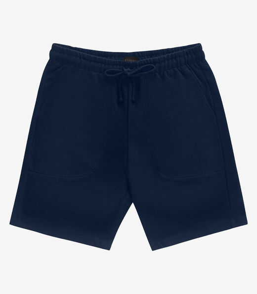 Bermuda de Moletom Masculina Diametro Azul