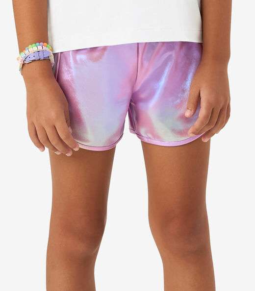 Conjunto Blusa com Shorts Cotton e Malha Rovi Kids Branco