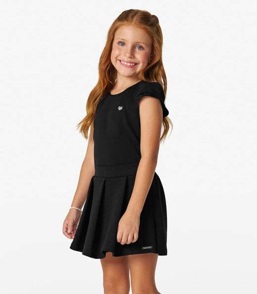 Image_Shorts Saia Menina Trick Nick Preto