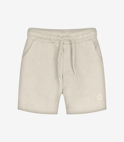 Conjunto Infantil Camiseta Com Bermuda Trick Nick Bege
