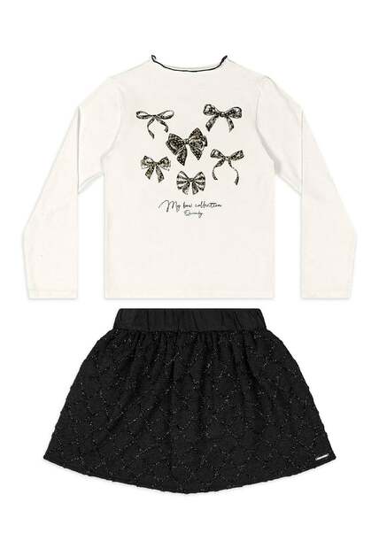 Conjunto Blusa Saia-Short Quimby