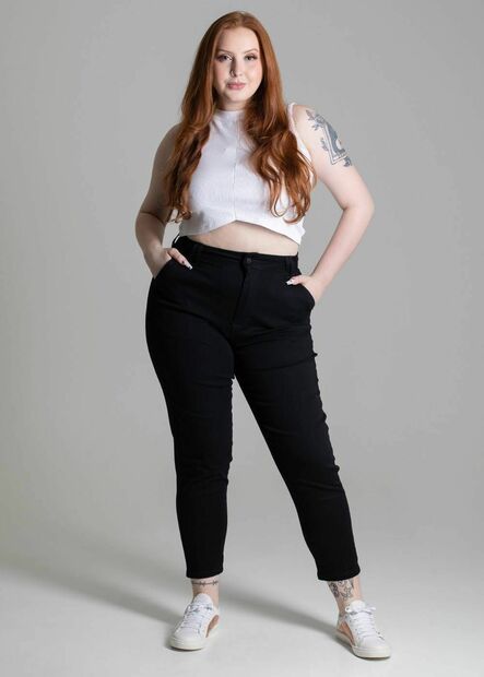 Cal?a Sarja Sawary Plus Size - 275271