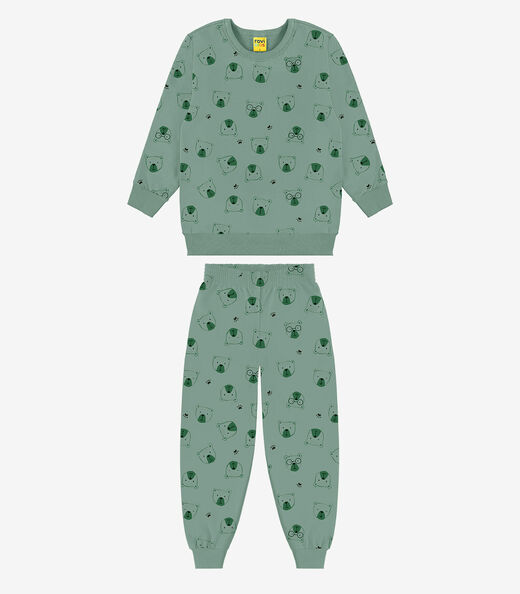Image_Conjunto Blusão Com Calça Menino Rovi Kids Verde