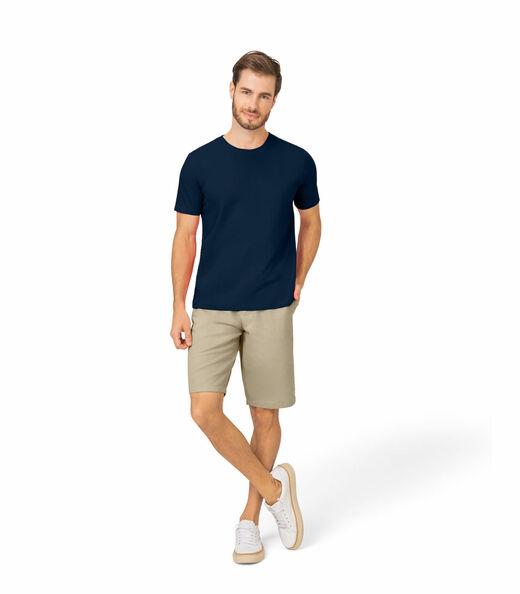 Camiseta Masculina Básica Rovitex Azul