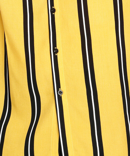 Camisa Masculina Listrada Manga Curta MR