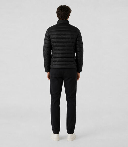 Jaqueta Masculina Puffer Em Poliamida All Free Preto