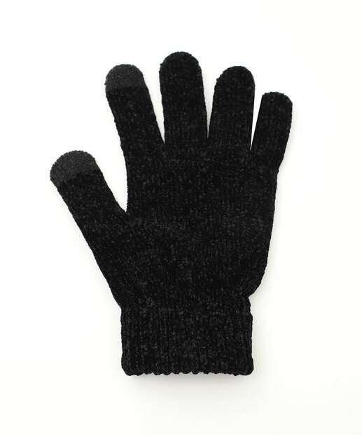 Luva Feminina Chenille Marisa Preto