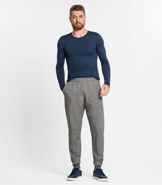 Image_Calça Masculina Em Moletom Diametro Cinza
