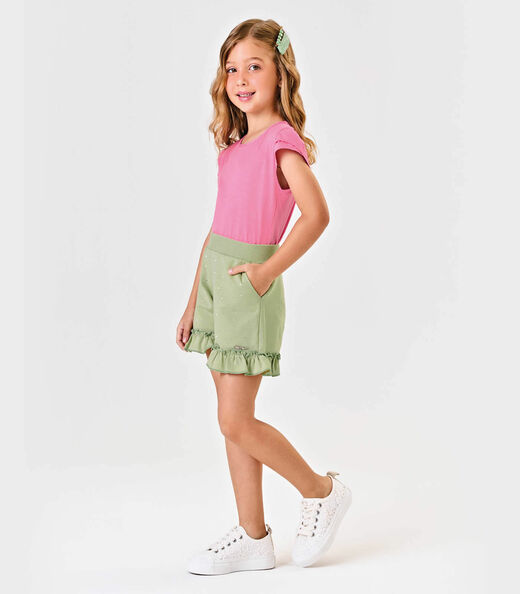 Blusa Feminina Infantil Trick Nick Rosa