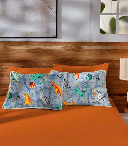 Image_Jogo de Cama Casal Game On Vivaldi Laranja