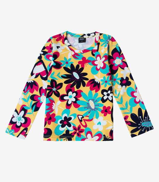 Pijama Infantil Feminino Estapado Select Amarelo