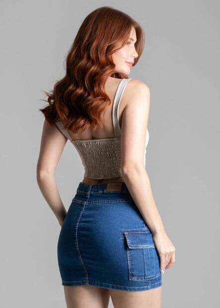 Saia Jeans Sawary Cargo - 278461