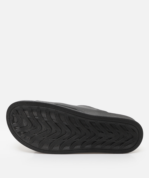 Rasteirinha Birken Feminina Fivela Via Uno Preto