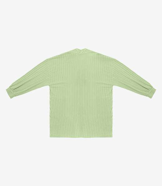 Cardigan Feminino Pluz Size Infinita Cor Verde