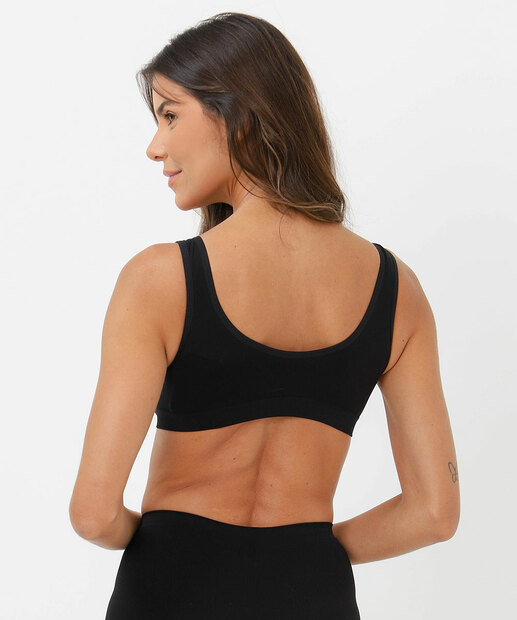 Sutiã Top Daily Trifil Preto
