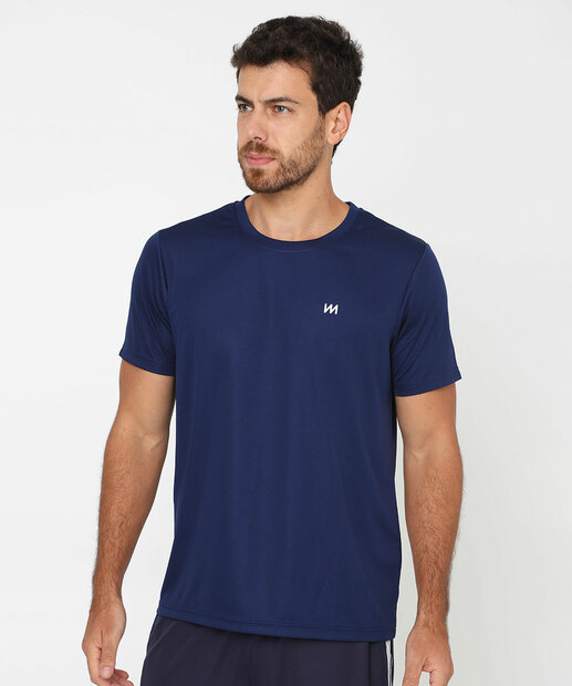 Image_Camiseta Masculina Fitness Dry Fit MR Azul