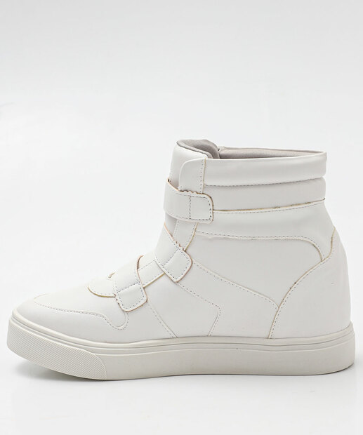 Tênis Feminino Cano Alto Via Uno Branco