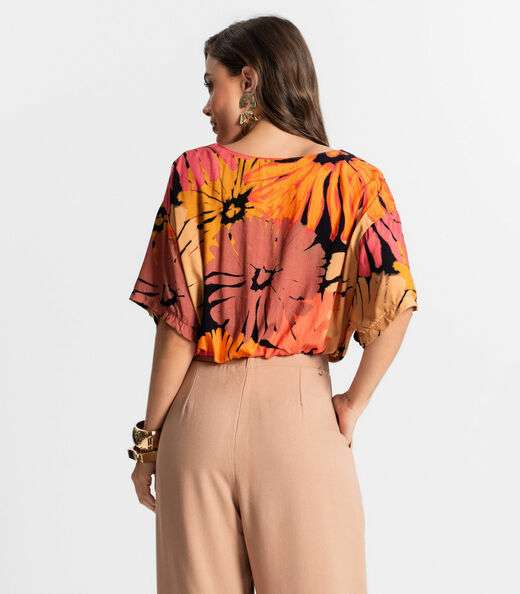 Blusa Cropped Feminina Endless Preto