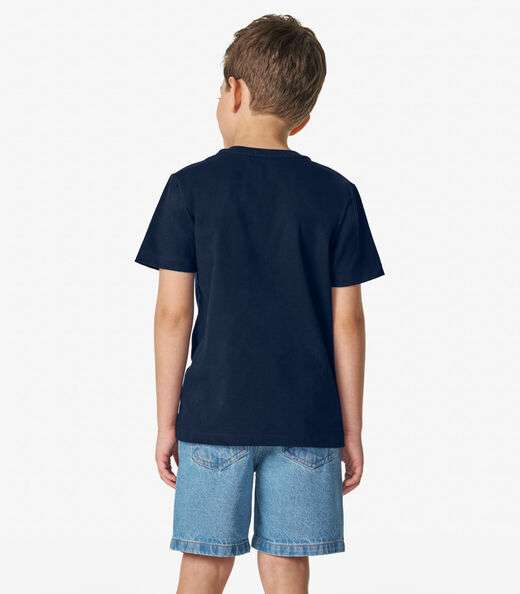 Conjunto Masculino Camiseta com Bermuda Trick Nick Azul