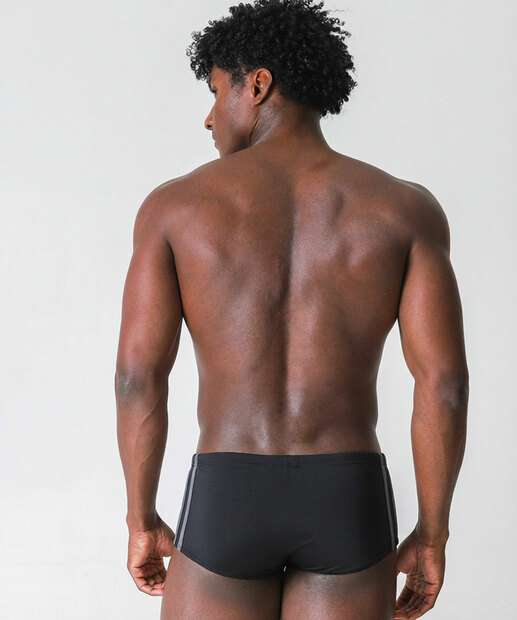 Sunga Masculina Recorte Lateral Marisa Preto