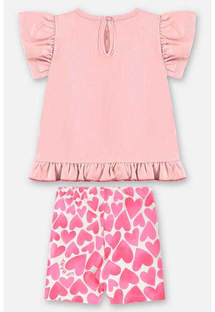 Conjunto Blusa e Ciclista para Bebê Up Baby